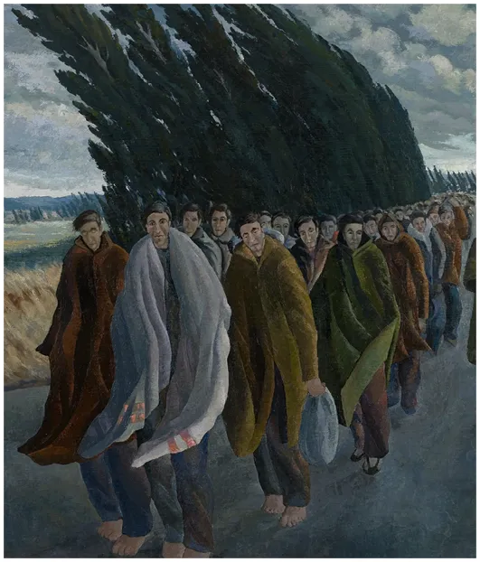 Josep Franch-Clapers, Camí de l'exili, 1940.