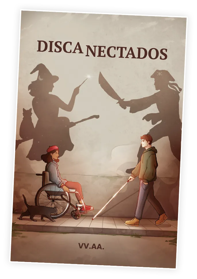 Patricia Esteban Brau, portada del libro Discanectados.