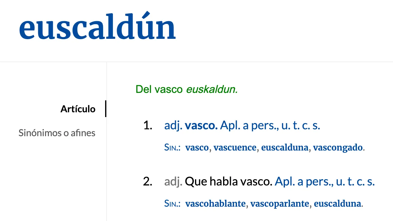 Diccionario de la lengua española (RAE).