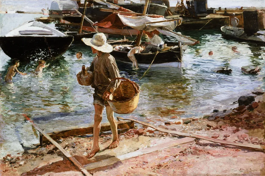 Joaquín Sorolla, Puerto de Valencia, 1897