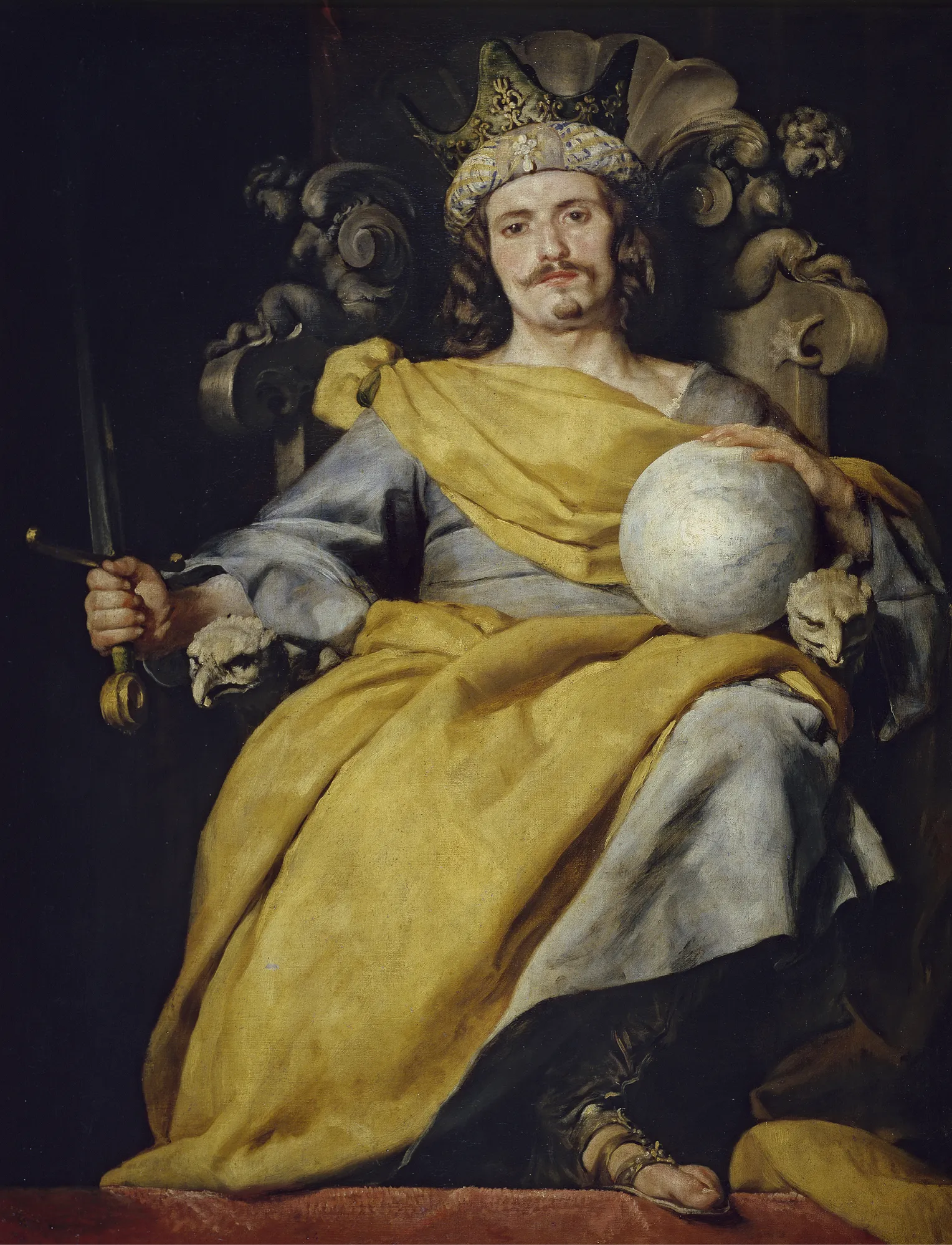 Alonso Cano, Un rey de España, hacia 1640.