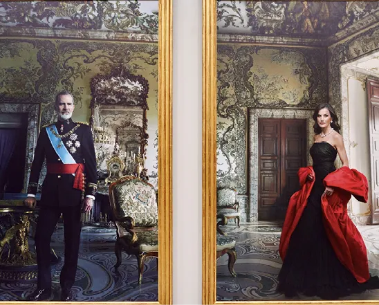 Las fotos de Annie Leibovitz
a los reyes Felipe VI y Letizia