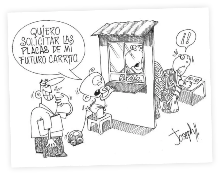 Joseph, Tortuguismo burocrático,
Expreso (Ecuador), 11/09/2019.