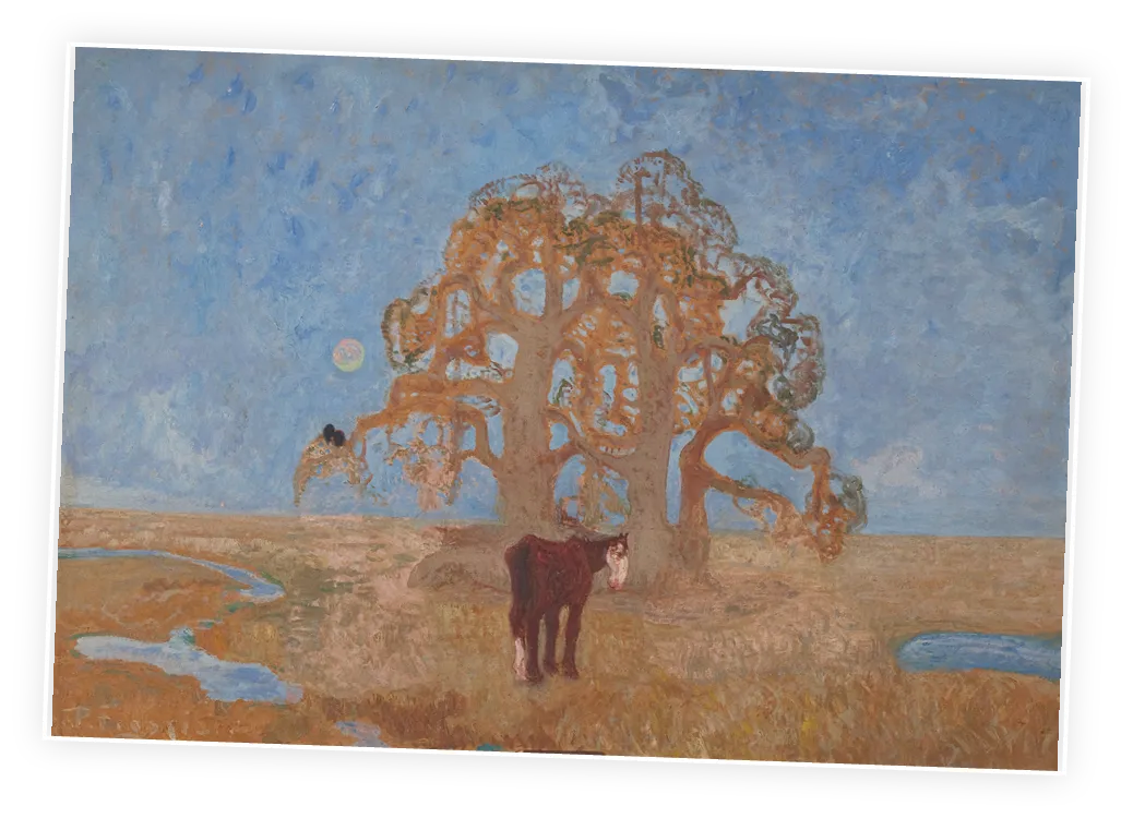 Pedro Figari, En la Pampa, 1923.