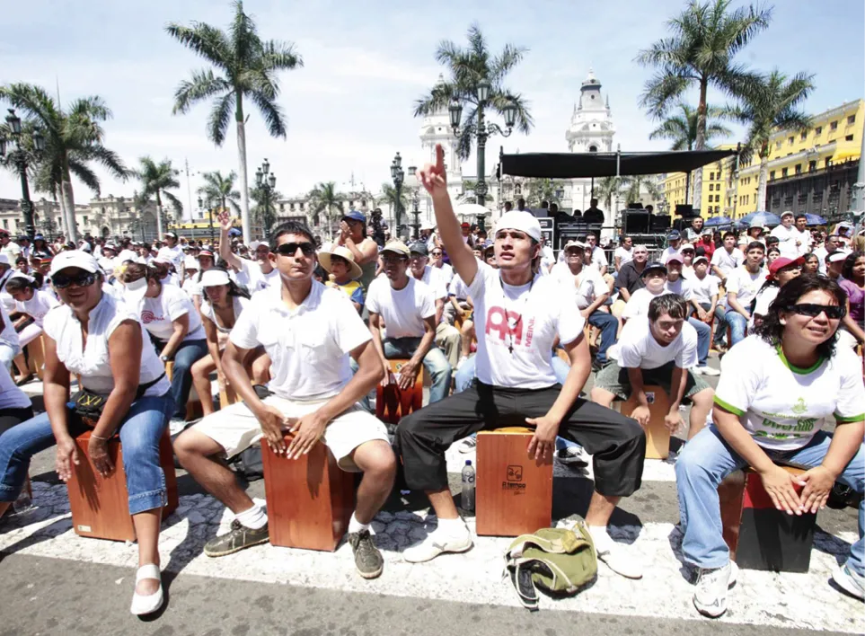 Festival internacional del cajón peruano, 2025.