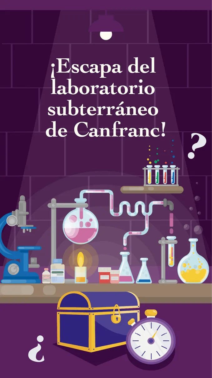 Escapa del laboratorio subterráneo de Canfranc