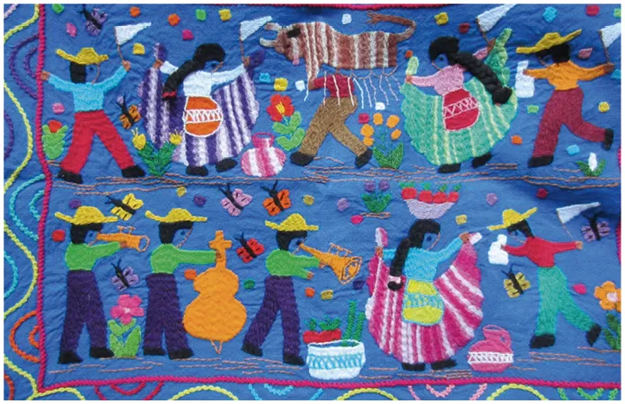 Bordado del Lago de Pátzcuaro, 2015.