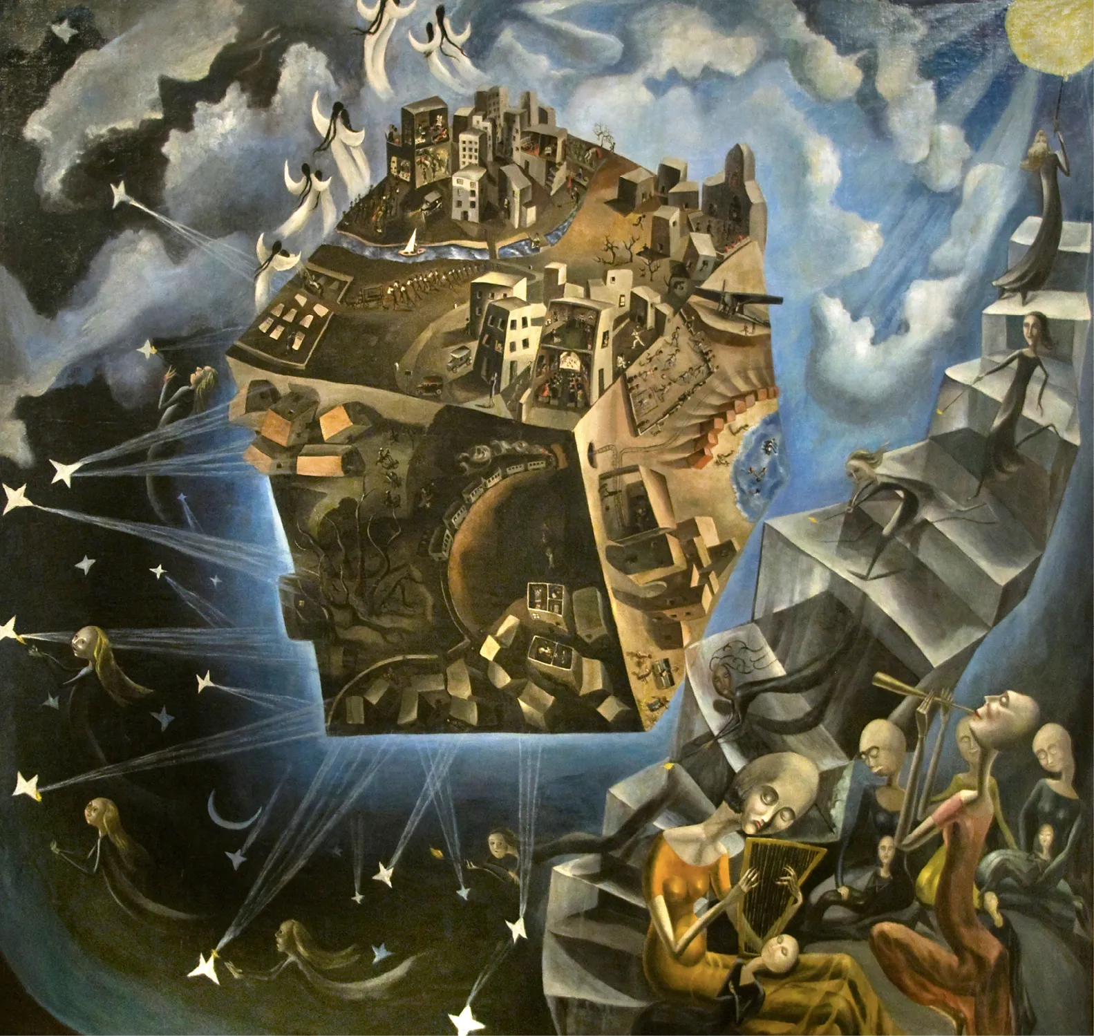 Ángeles Santos, Un mundo, 1929.