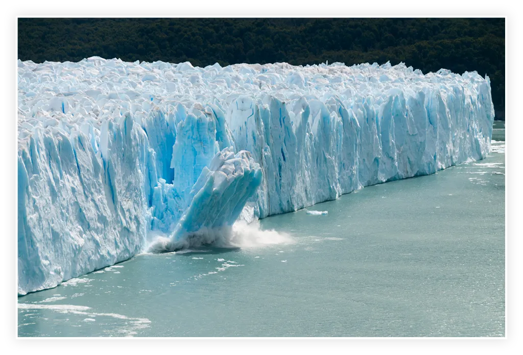 Perito Moreno en el Parque Nacional
Los Glaciares, Patagonia (Argentina), 2017.