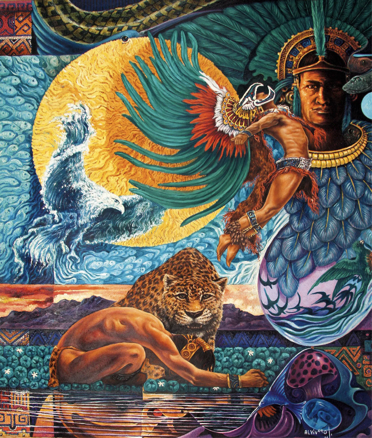 Alfredo Vivero, Hacia las alturas, 2014.