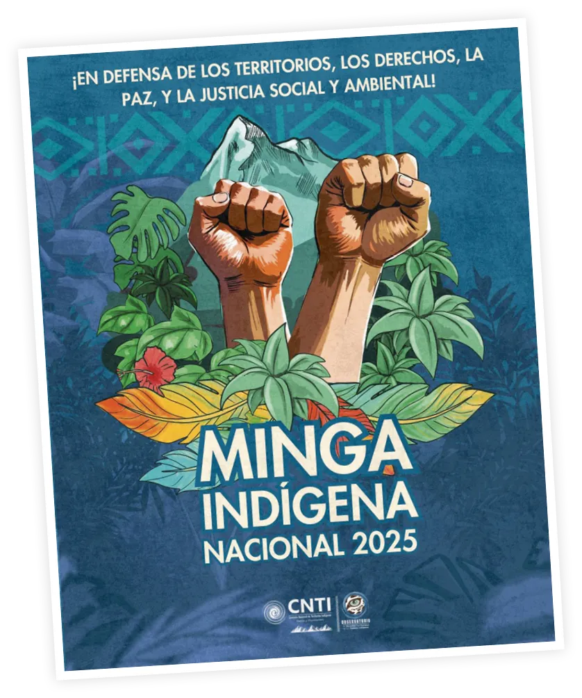 Comisión Nacional de Territorios
Indígenas (CNTI), Colombia, 2025.