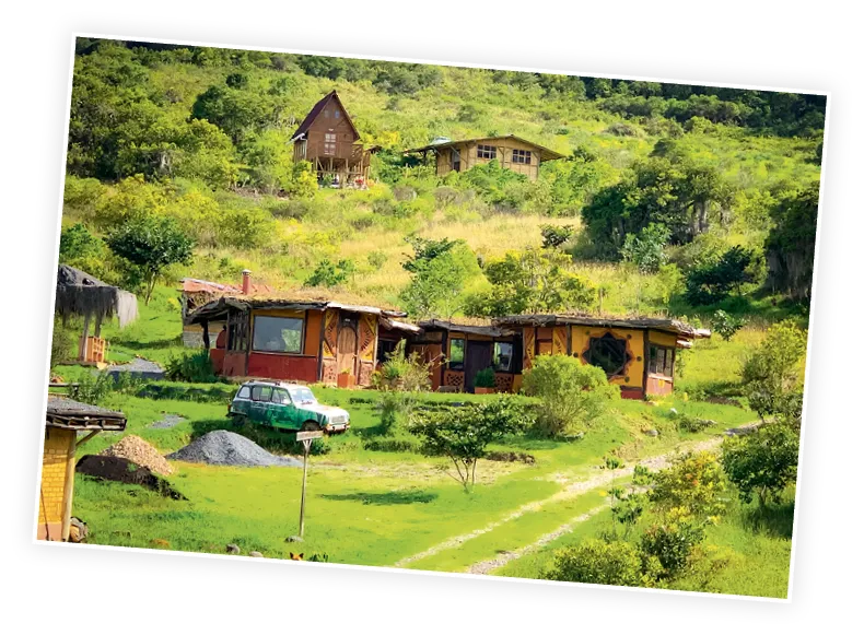 Villa ecológica, Proyecto Gaia, Colombia, 2022.