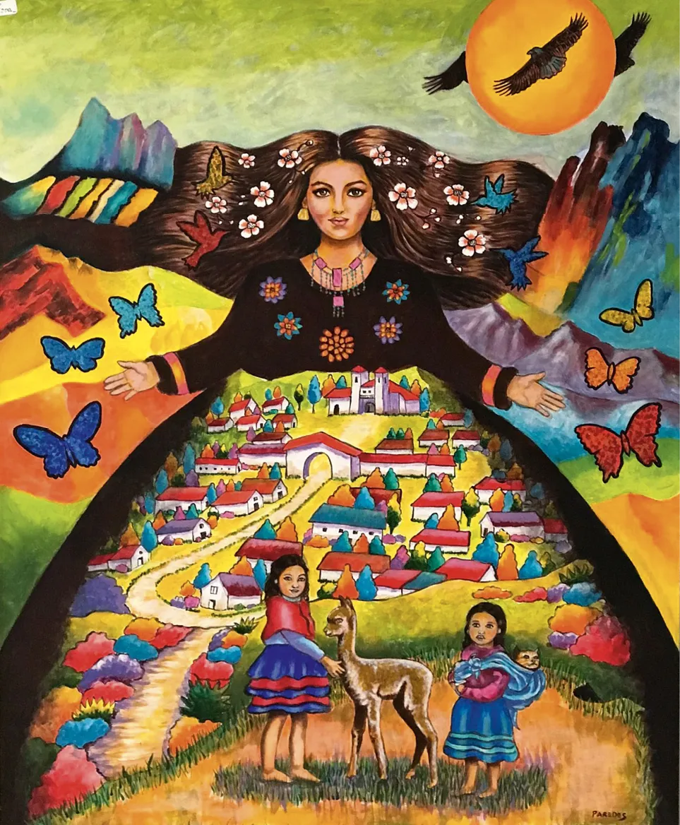 Luis Gerardo Paredes, La Pachamama, 2018.
