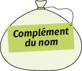 sac complément du nom