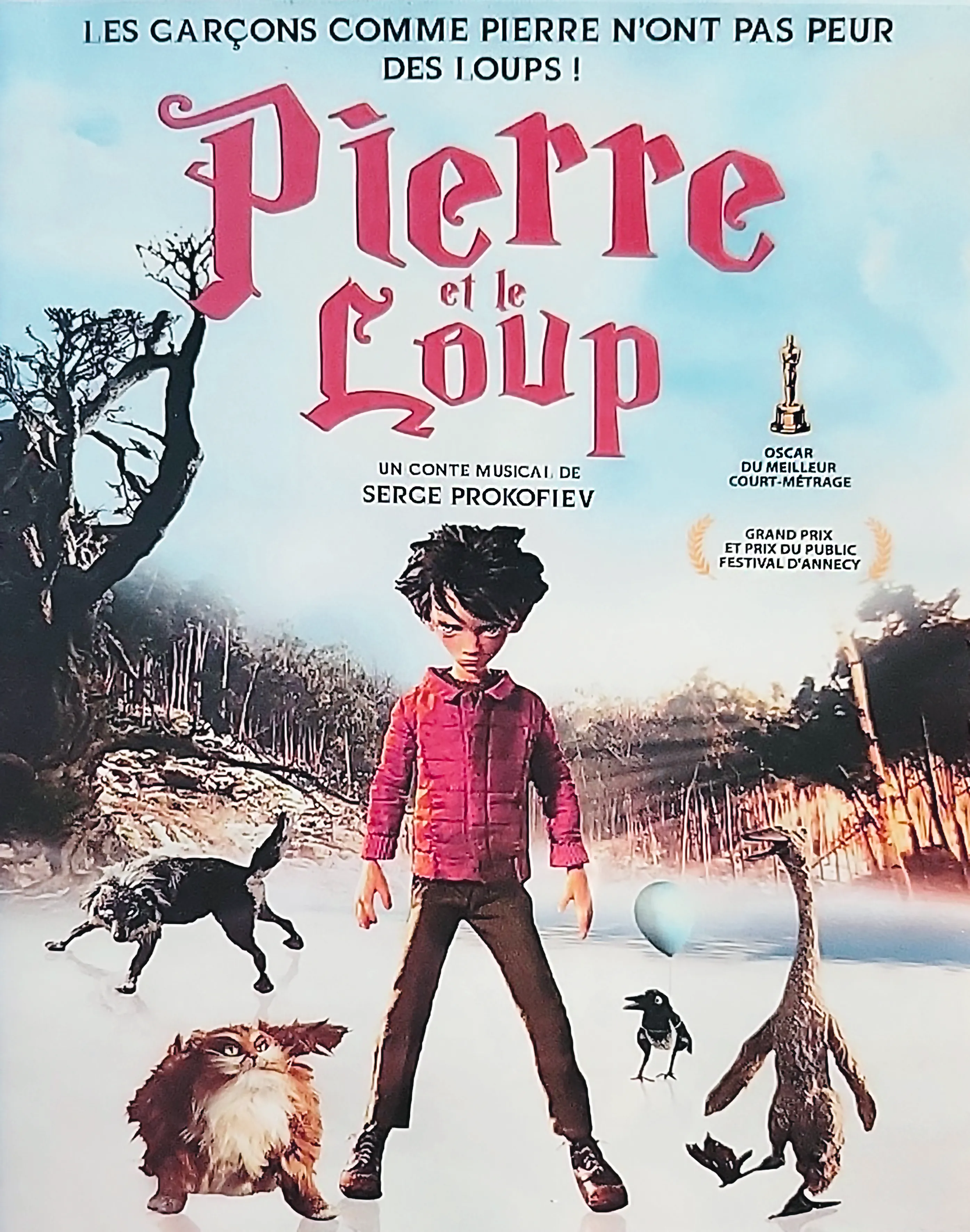 Affiche Pierret et le loup