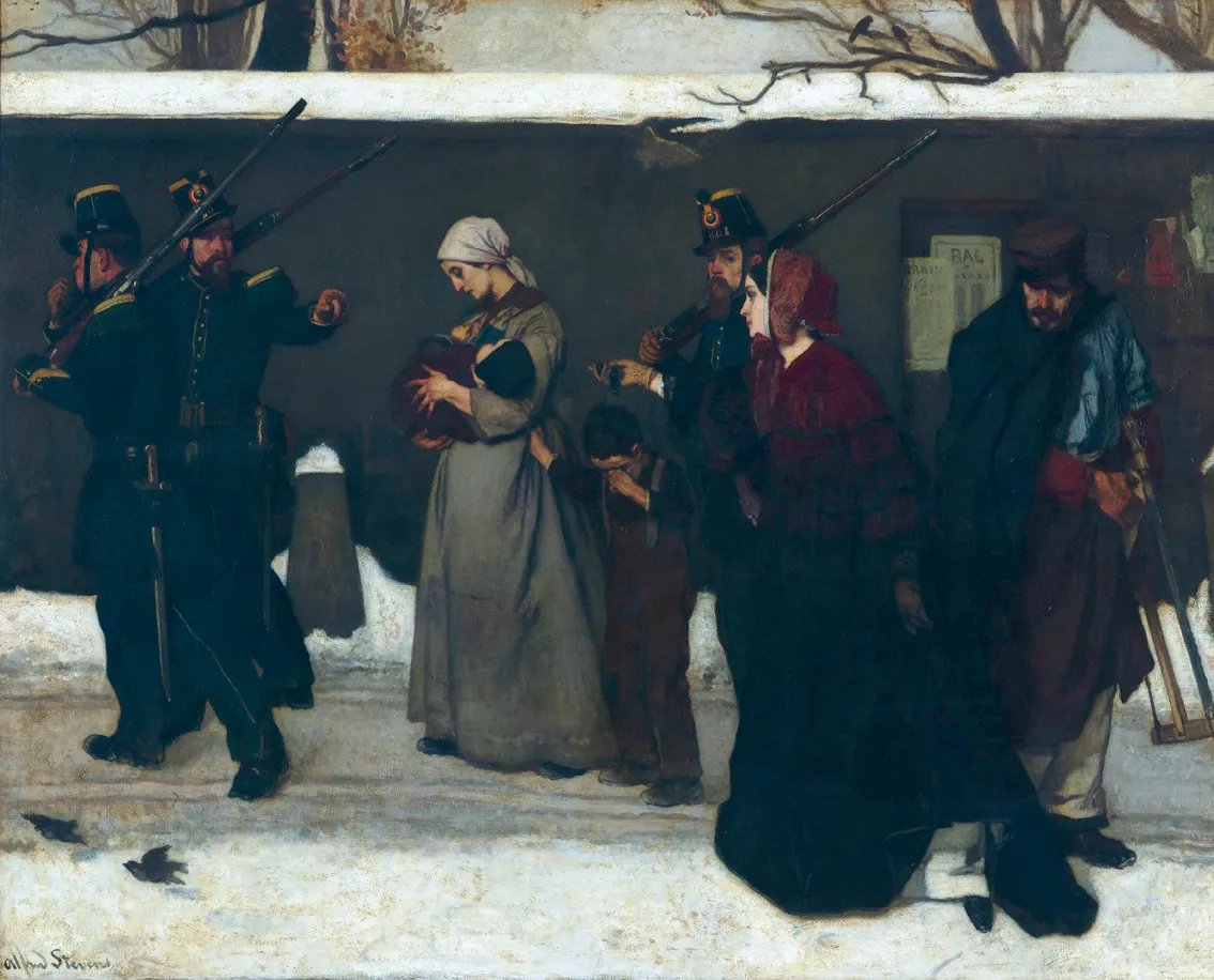 Alfred Stevens, Ce qu'on appelle le vagabondage