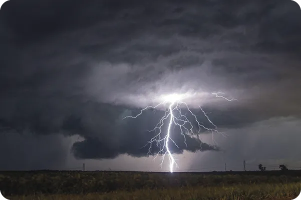 Distance d'un orage