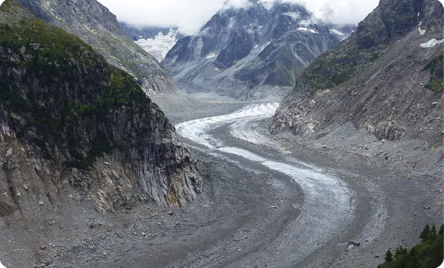 La mer de glace à Chamonix