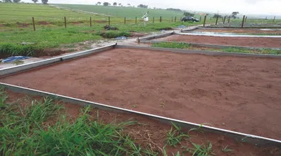 Impact de la pluie sur l'érosion de deux sols