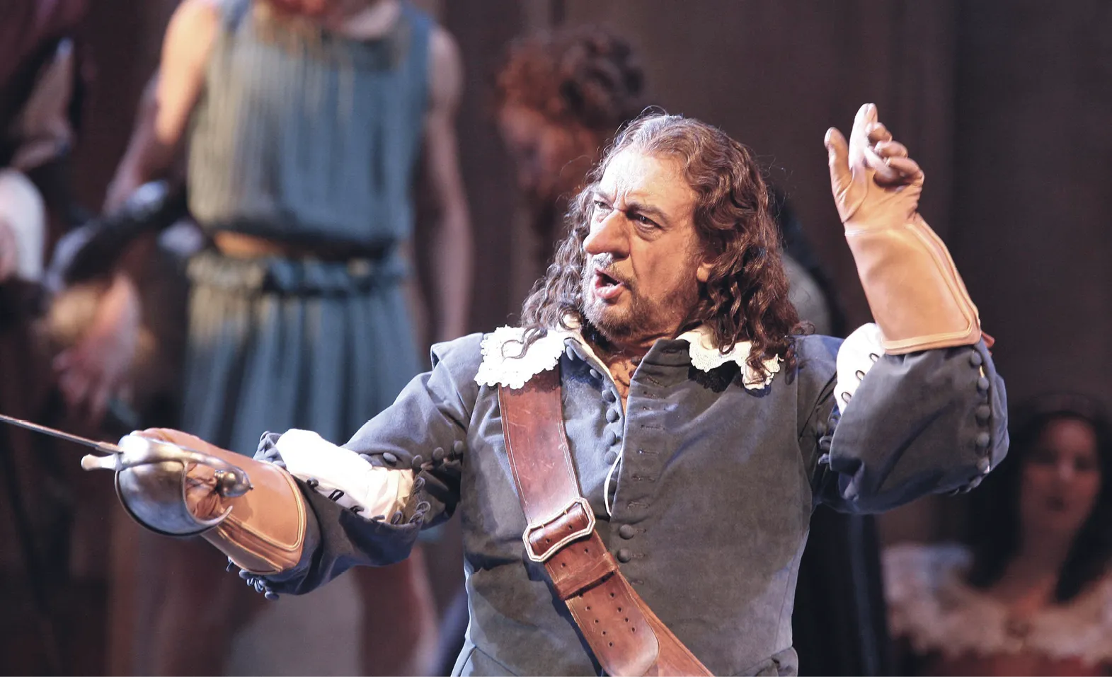 Opéra de Franco Alfano, mis en scène par Francesca Zambello, au Royal Opera de Londres, 2006, avec Placido Domingo (Cyrano).