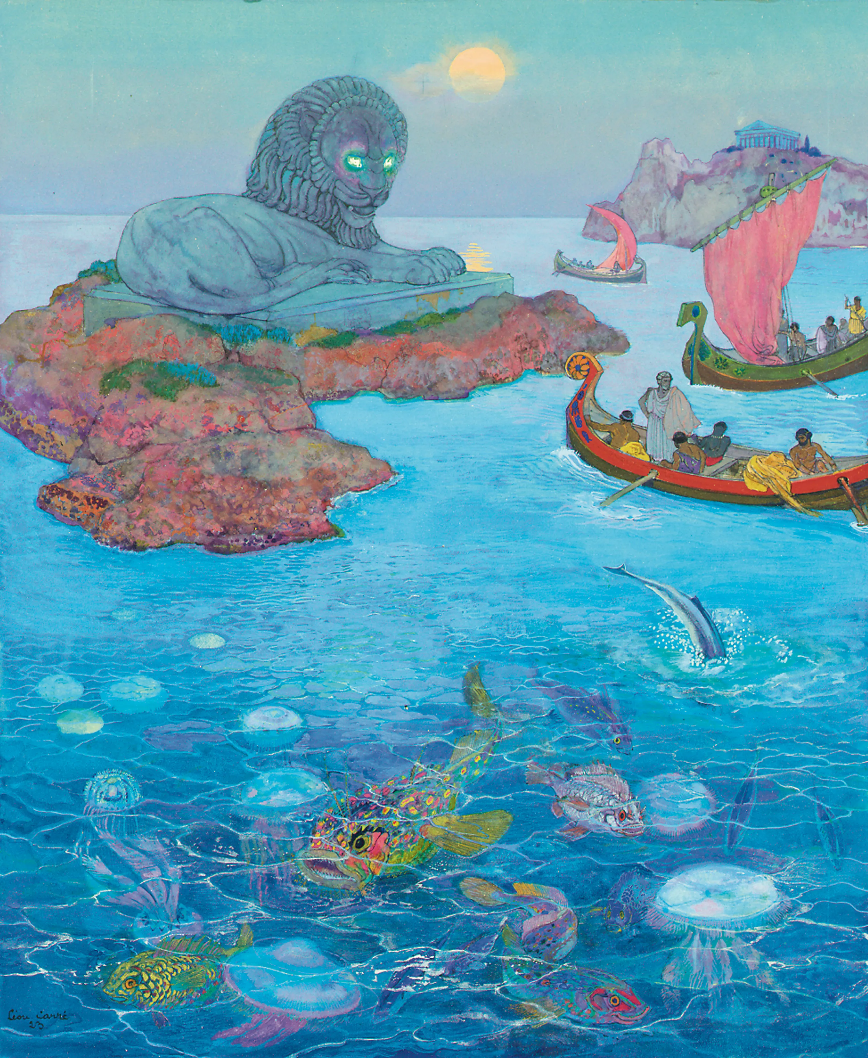 Christie's Images, L'Odyssée, 2025, illustration.