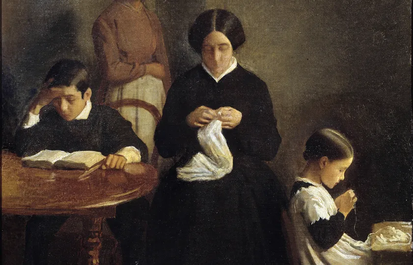 Léon Bonnat, La Famille
de l'artiste