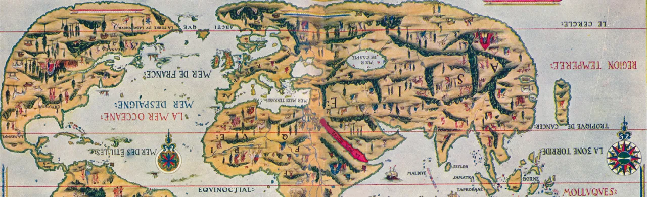 Pierre Desceliers, La Carte du Dauphin,