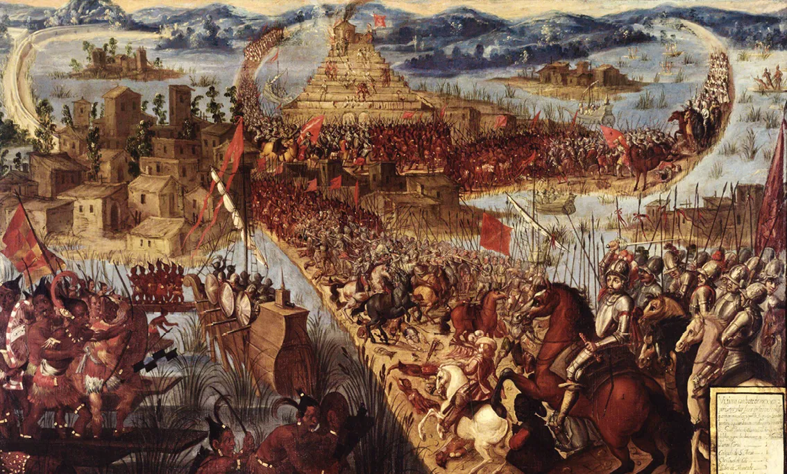 La Conquête de Tenochtitlan (Mexique)