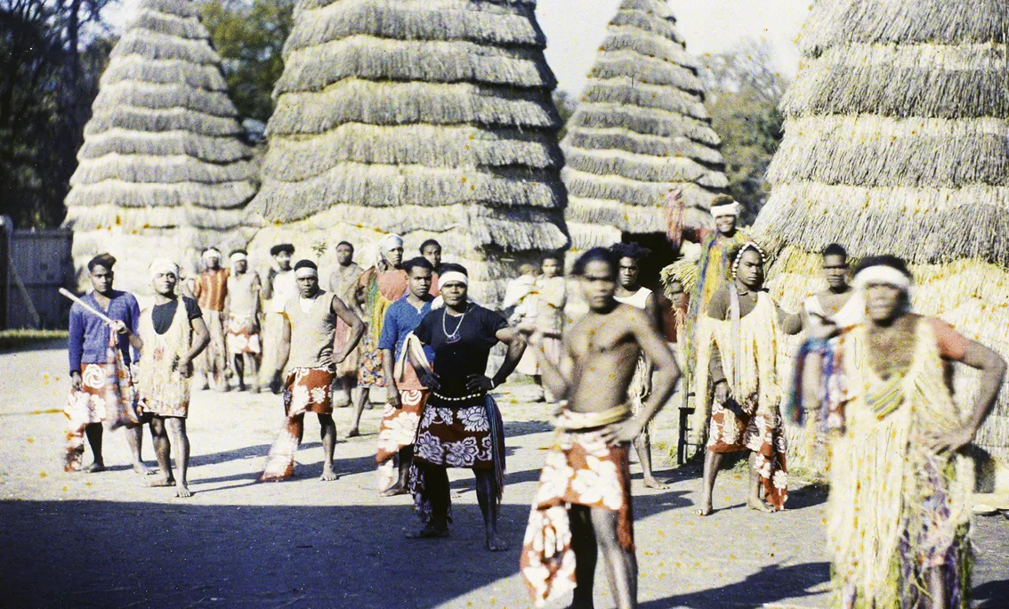Village kanak lors de l'Exposition coloniale internationale de 1931