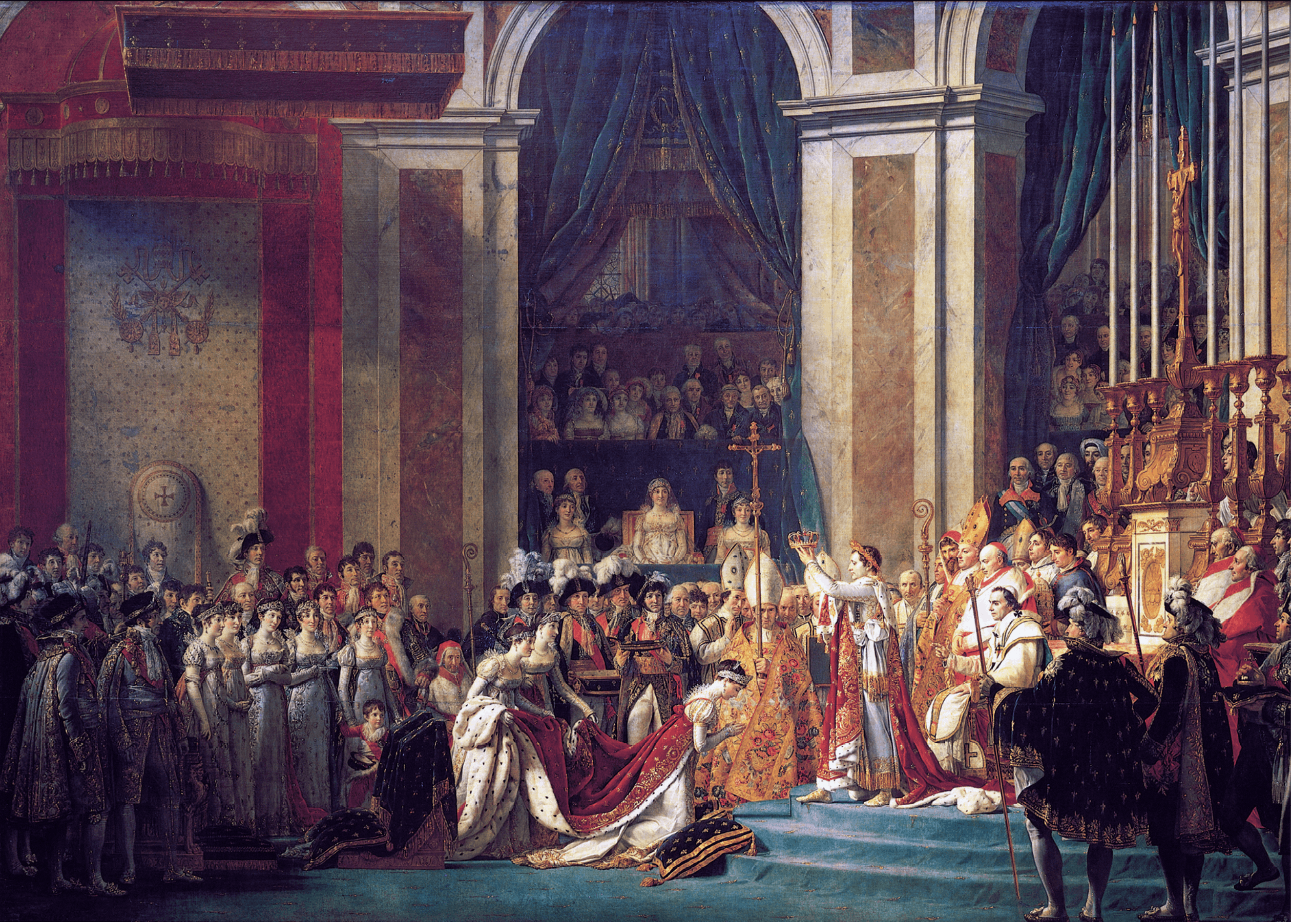 Napoléon sacré empereur