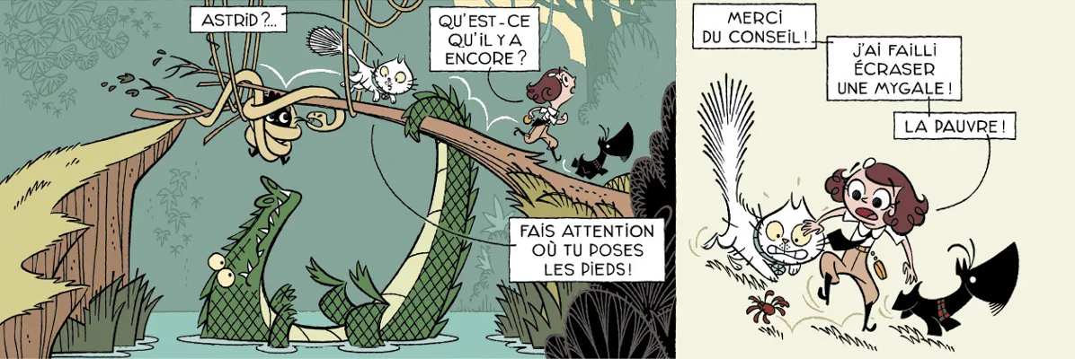 Tome 3 - Comment épingler l'enfant sauvage, © Rue de Sèvres, 2017.