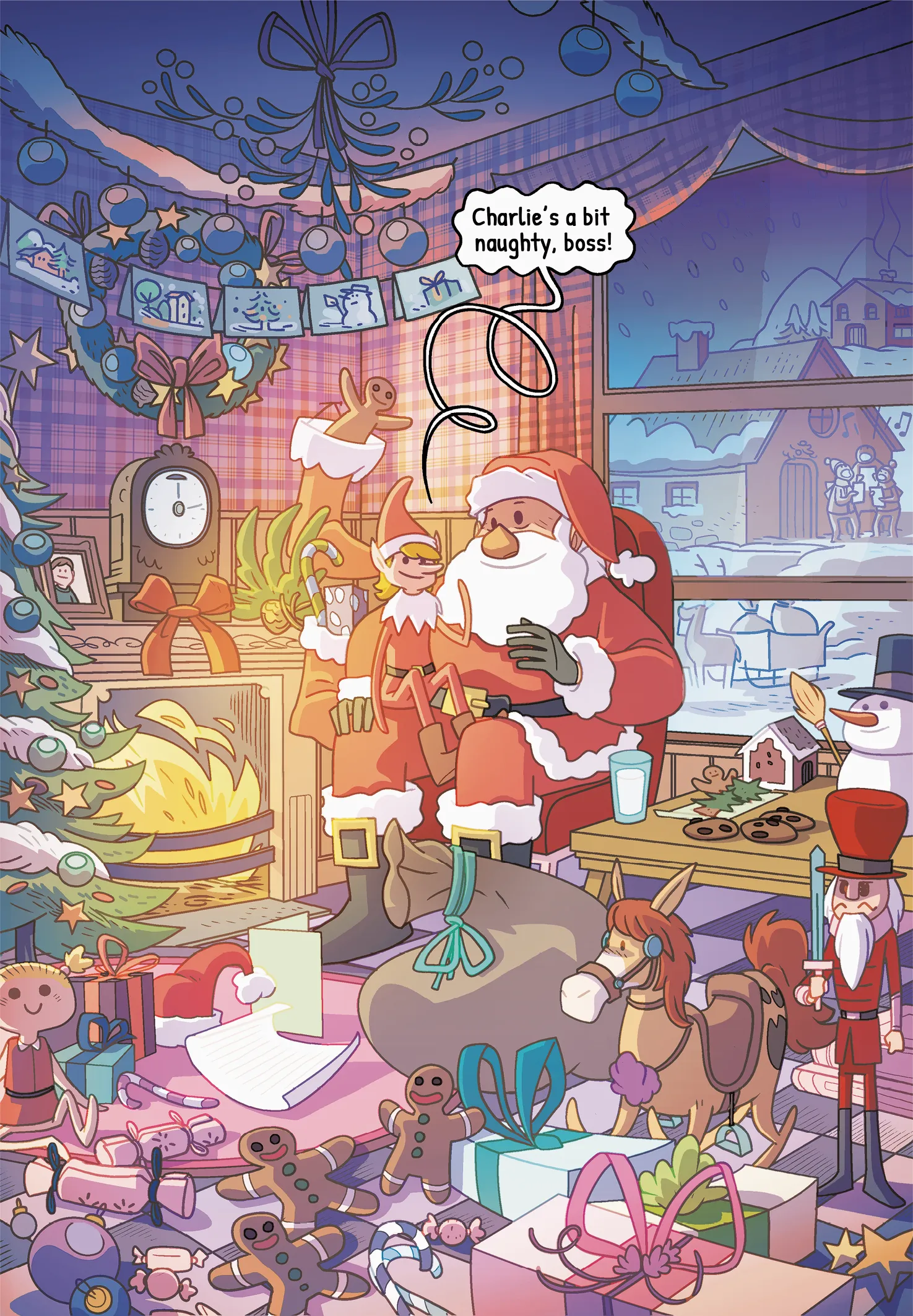 Image of Christmas scene
