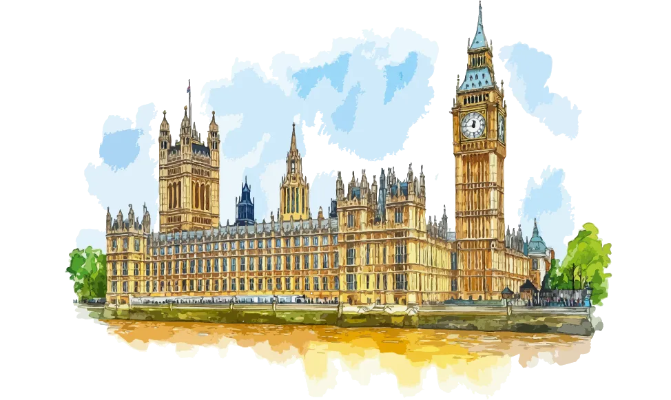 Big Ben painting