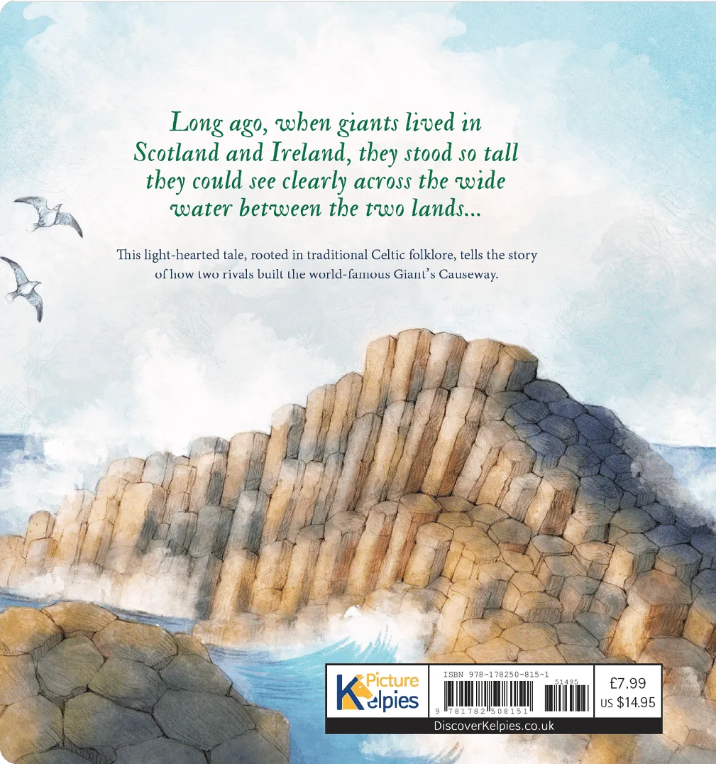 Lari Don, The Tall Tale of the Giant's Causeway, Kelpies, 2022.