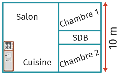 plan d'une maison