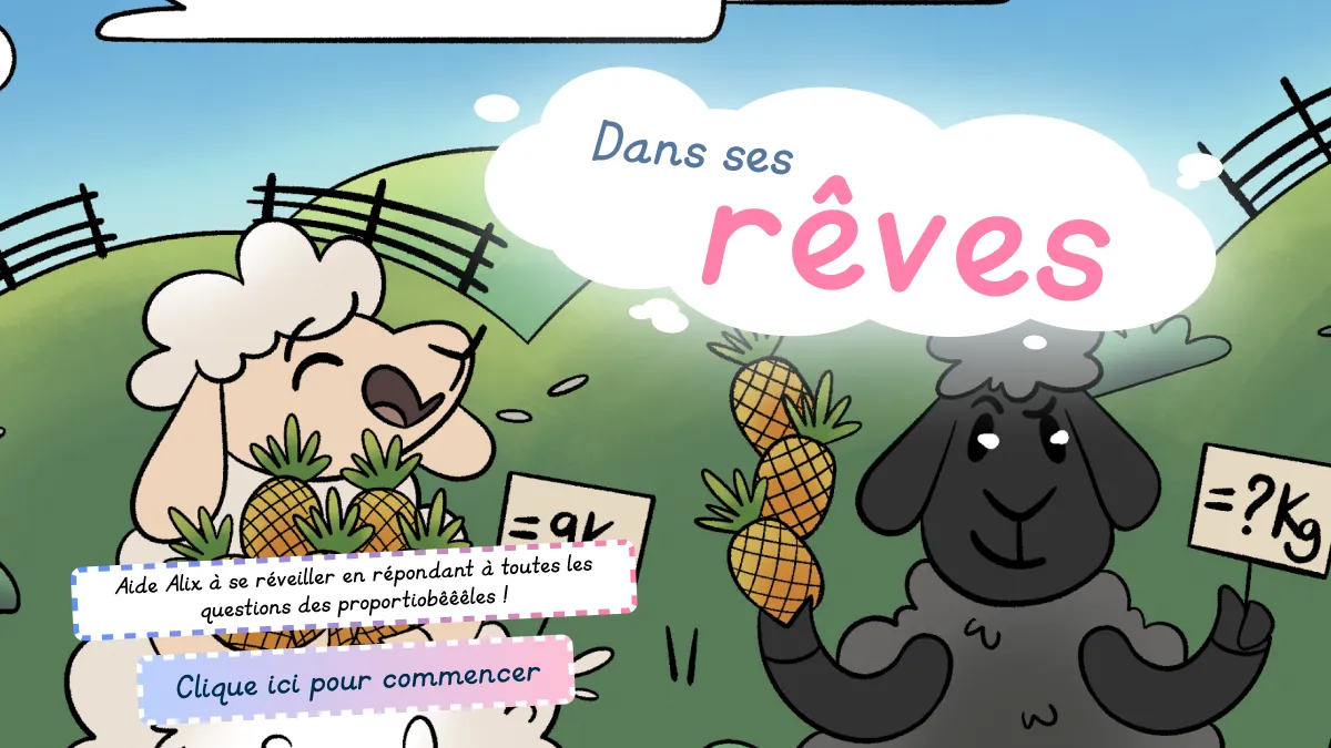 Tu fais des rêves