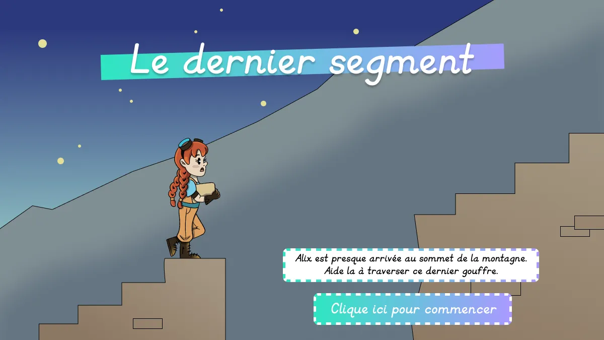 Le dernier segment