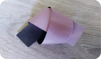 Noeud bande de papier - Pentagone - Part1
