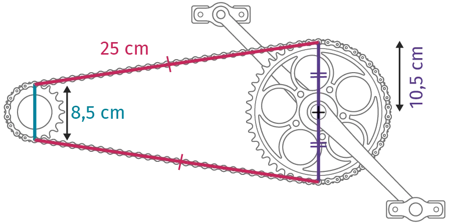 pédalier d'un vélo