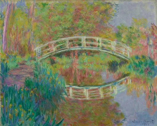 Claude Monet, Le pont japonais, 1895, Philadelphia Museum of Art.