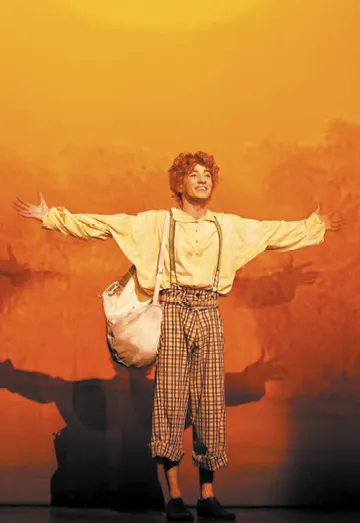 Image tirée de la comédie musicale Les Aventures de Tom Sawyer : le musical de Ludovic-Alexandre Vidal.
