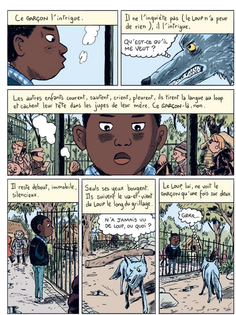 Image de la bande dessinée L'ŒIL du loup