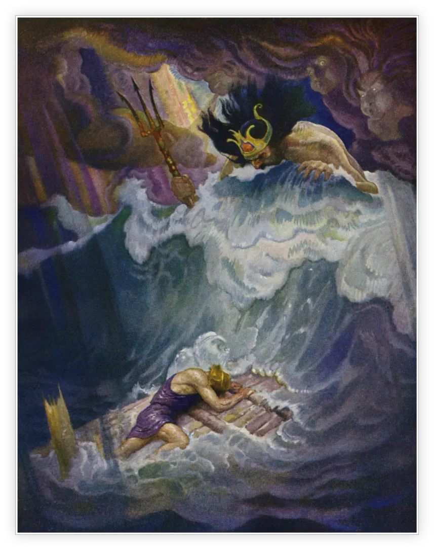 M. C. Wyeth, Le Radeau d'Ulysse