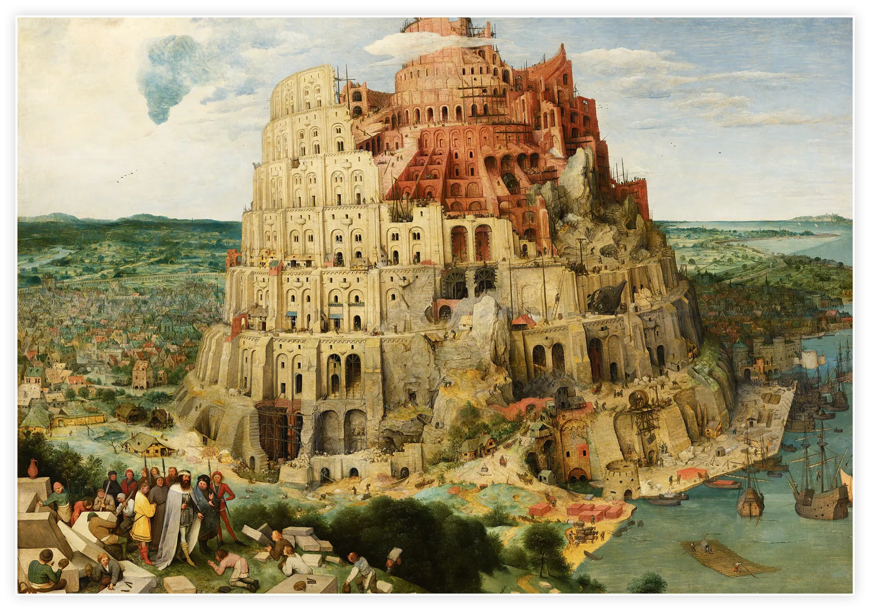 Pieter Brueghel l'Ancien, La Tour de Babel