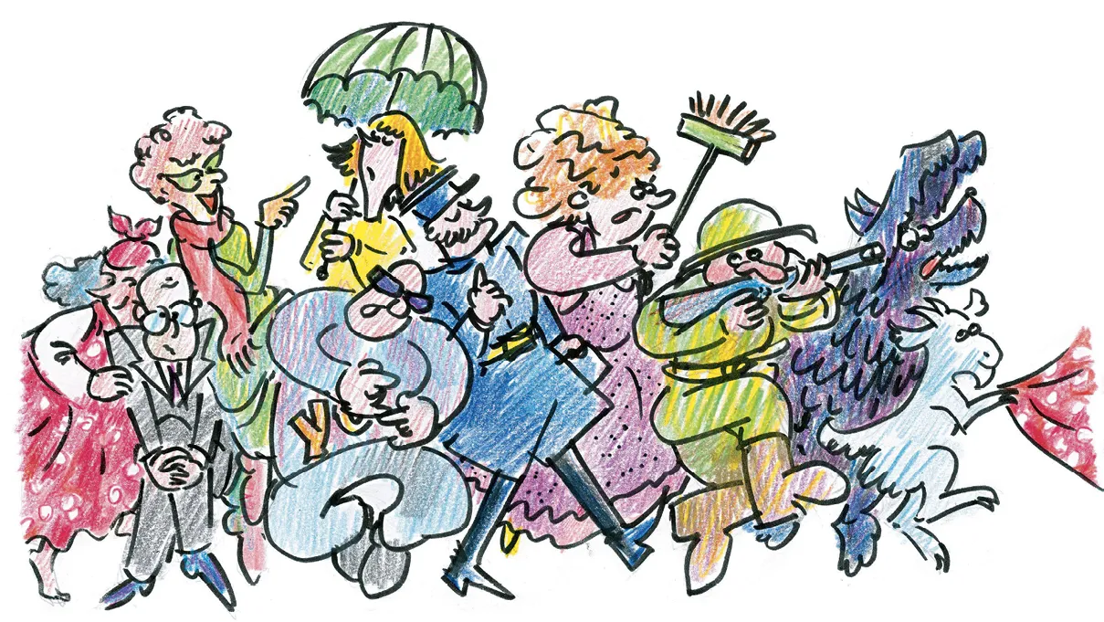 Illustration de Masha
Schmidt pour Mascarade