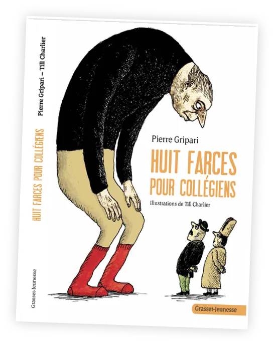 Couverture du livre Huit farces pour collégiens