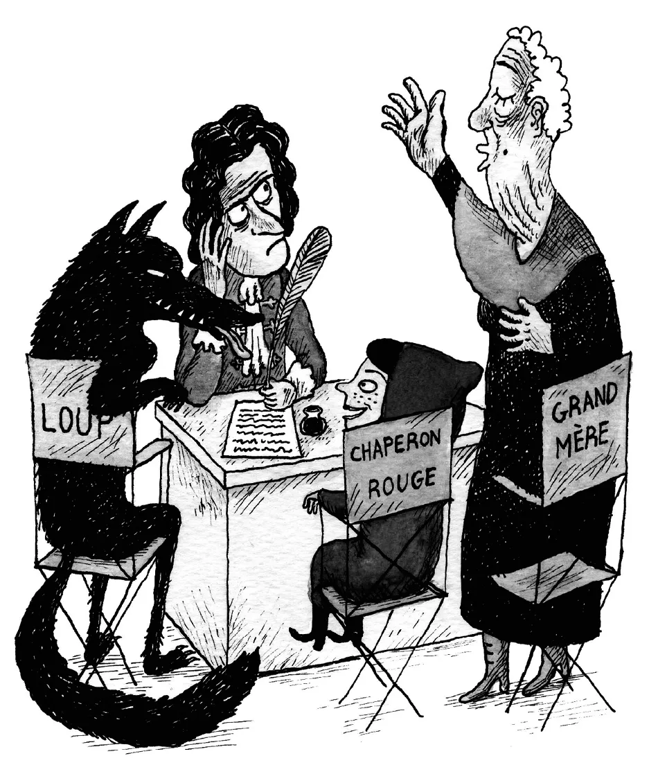 Illustration de Till Charlier pour Huit farces pour collégiens, 2013
