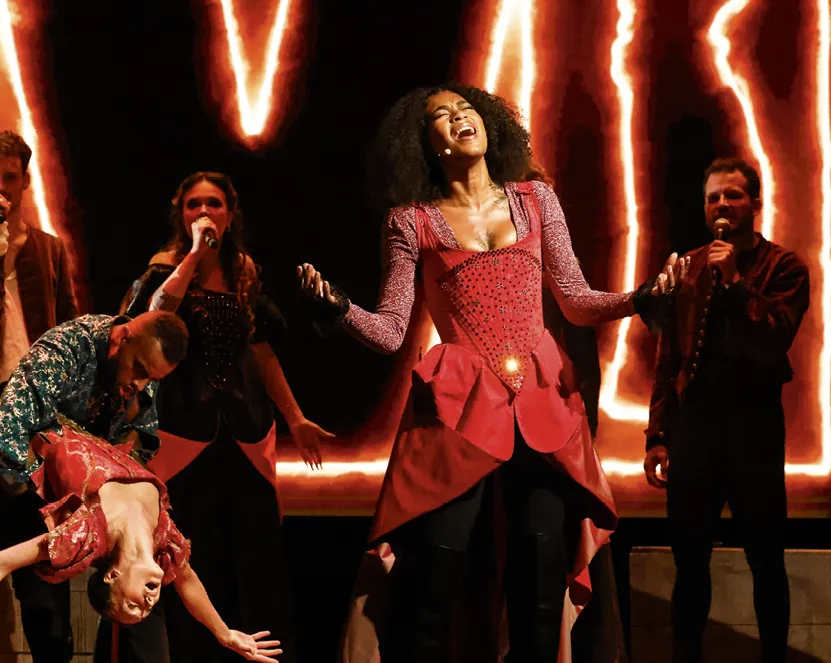 Molière l'opéra urbain, comédie musicale de Dove Attia, 2023.