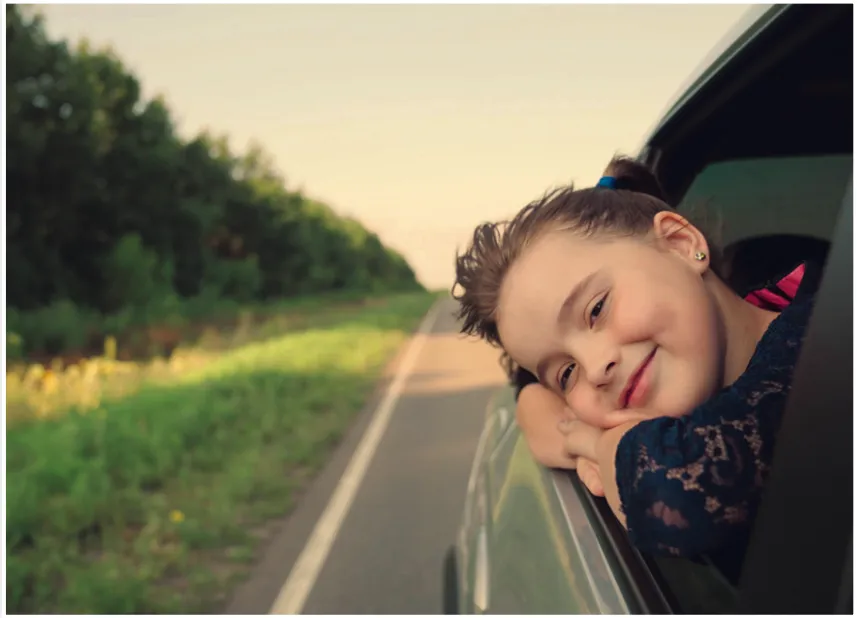 petite fille sourire