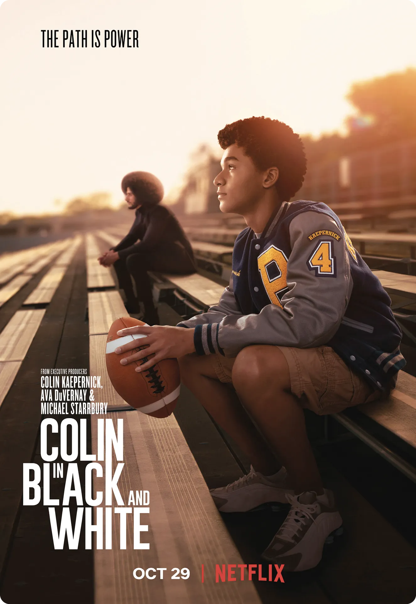 Colin in Black and White, series poster, 2021.